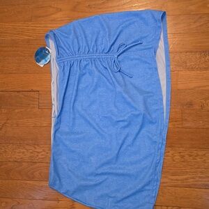 DECREE BRAND WOMEN'S PLUS SIZE BLUE SWIM SUIT BOTTOM SIZE XXL